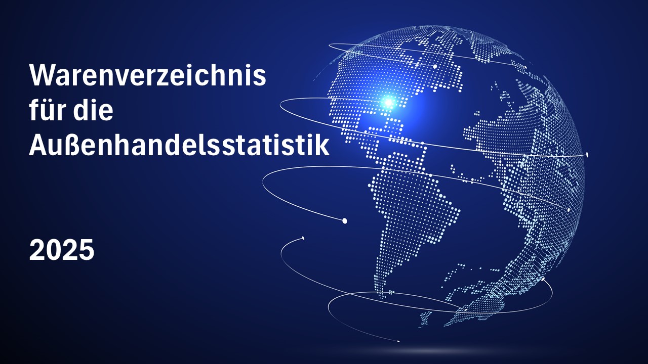 Warenverzeichnis für die Außenhandelsstatistik 2025